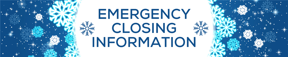 emergency closing info